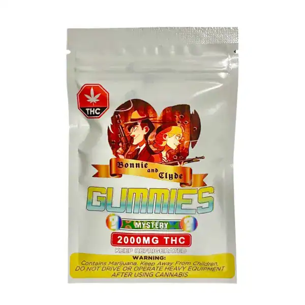 Photoroom_20250713_144038 BONNIE & CLYDE GUMMIES - (2000-MG-THC) MYSTERY