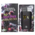 BURN DISPOSABLE VAPE – BLACKBERRY MOONROCKS (3 GRAM)