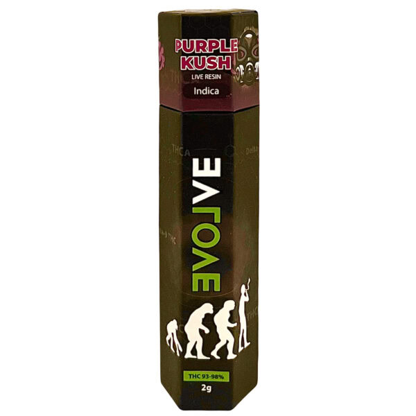 EVOLVE LIVE RESIN VAPE PEN - PURPLE KUSH (2-GRAM)