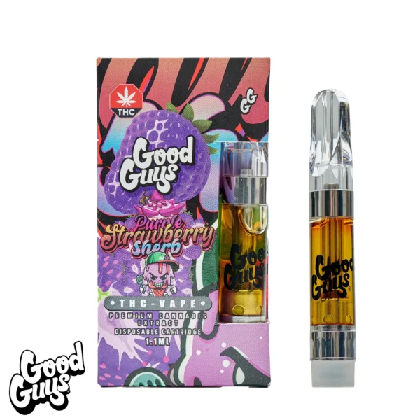GOOD GUYS VAPE CART - PURPLE STRAWBERRY SHERB