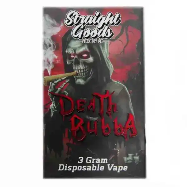 STRAIGHT GOODS DISPOSABLE VAPE - DEATH BUBBA (3 GRAM)