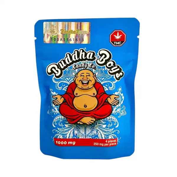 BUDDHA BOYS GUMMY - (1000-MG-THC) MANGO