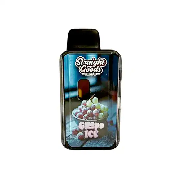 STRAIGHT GOODS DISPOSABLE VAPE - GRAPE ICE (3 GRAM)