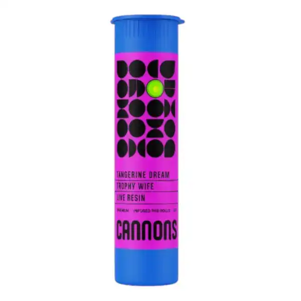 CANNONS PRE-ROLL - TANGERINE DREAM X TROPHY WIFE LIVE RESIN (2 X 1 GRAM)