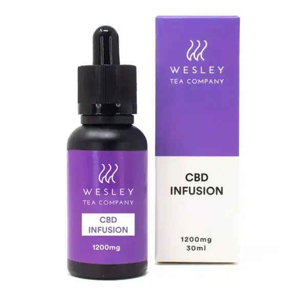 WESLEY TEA COMPANY TINCTURE - CBD INFUSION (1200-MG-CBD)