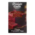 STRAIGHT GOODS DISPOSABLE VAPE - RED LEBANESE HASH (3 GRAM)