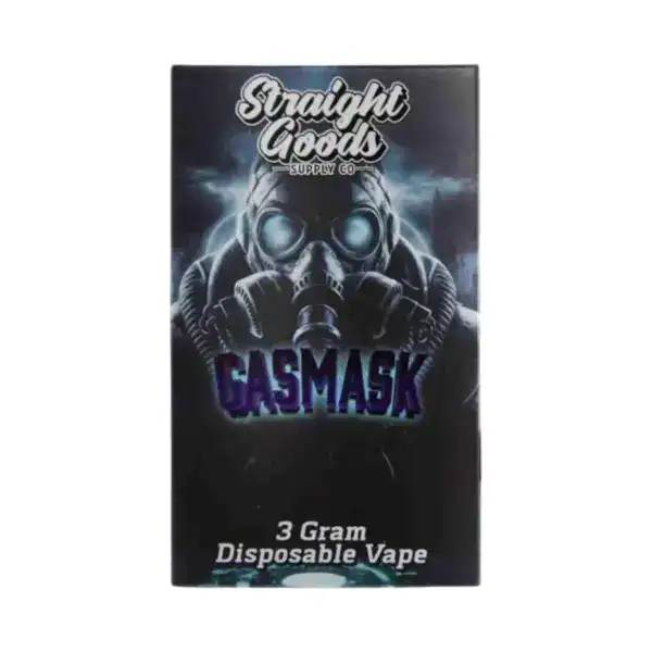 STRAIGHT GOODS DISPOSABLE VAPE - GAS MASK (3 GRAM)
