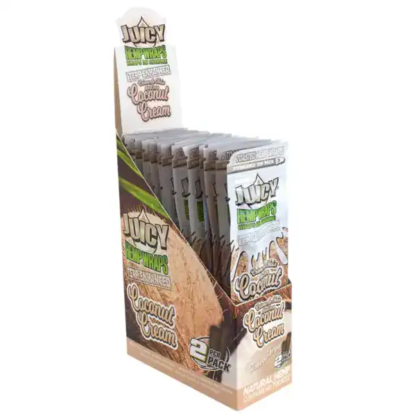 JUICY JAY HEMP WRAPS - COCONUT CREAM