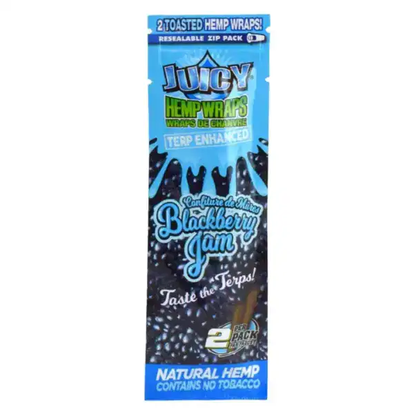 JUICY JAY HEMP WRAPS - BLACKBERRY JAM