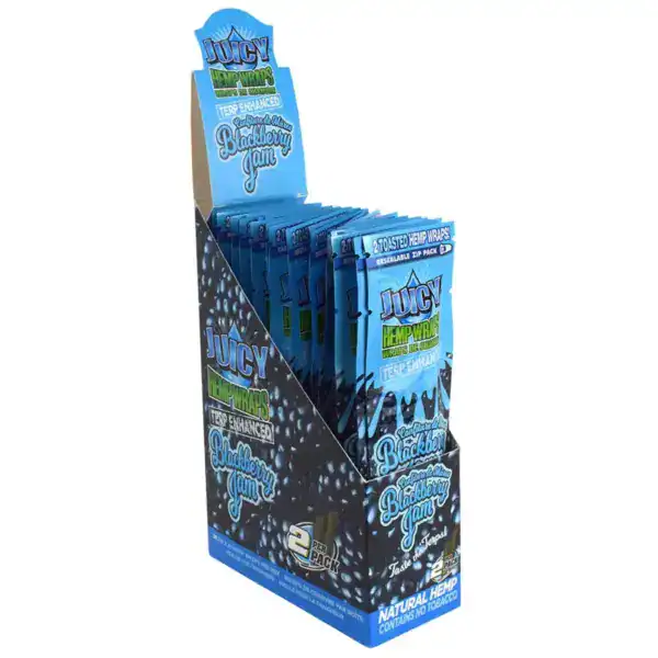 JUICY JAY HEMP WRAPS - BLACKBERRY JAM