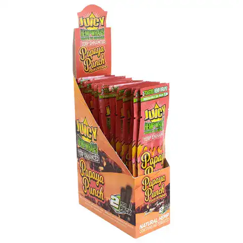 JUICY JAY HEMP WRAPS - PAPAYA PUNCH