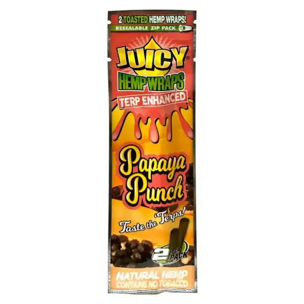 JUICY JAY HEMP WRAPS - PAPAYA PUNCH