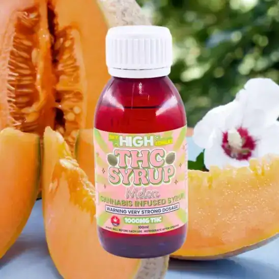 SKY HIGH LEAN SYRUP - (1000-MG-THC) MELON